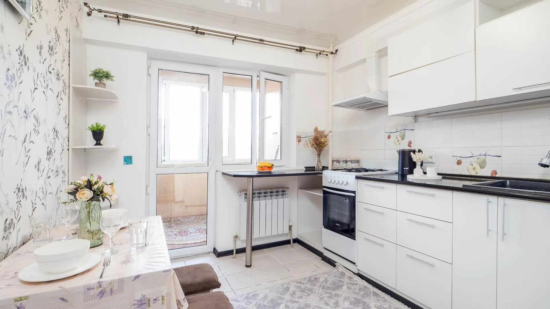 Central Park 2 Room Apartment Alma-Ata